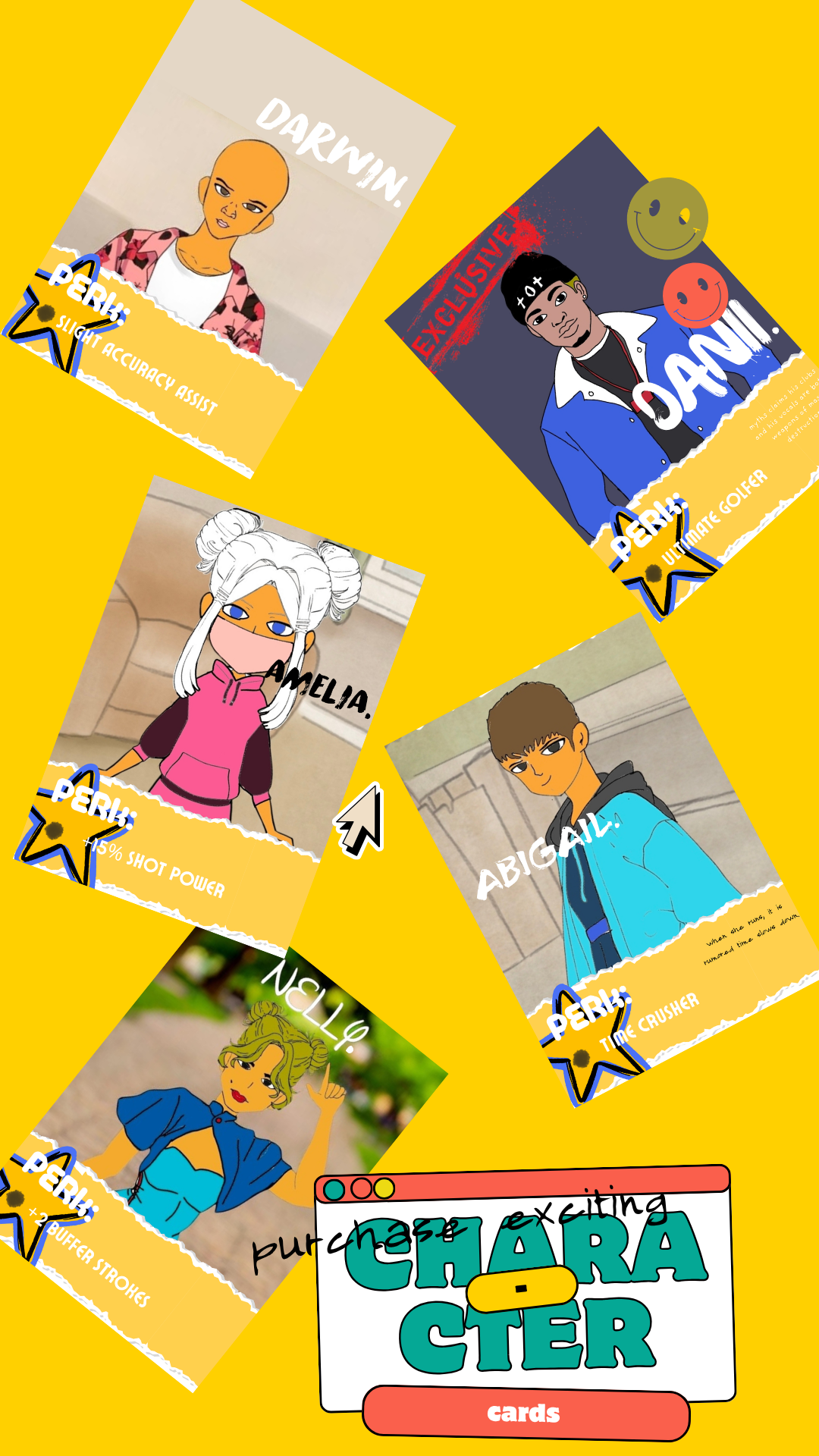 Tappy Greens character select